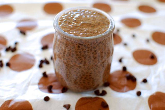 Mexican Hot Chocolate Protein Chia Pudding
